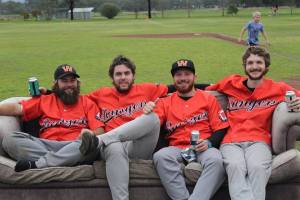 Watching the game in style. Thanks to Tania Pool for the image